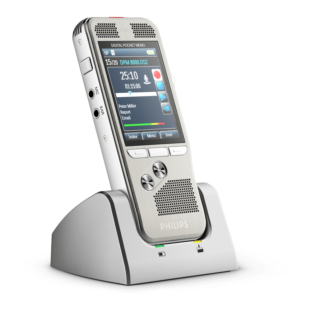 Philips PocketMemo Docking station ACC8120 - DigiBox.ca