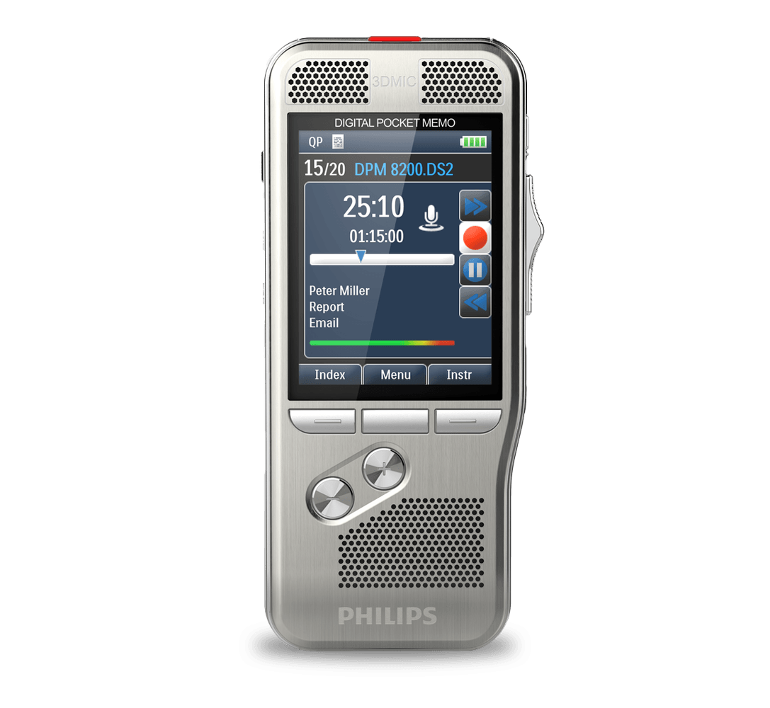 Philips DPM-8000 Pocket Memo Voice Recorder - DigiBox.ca