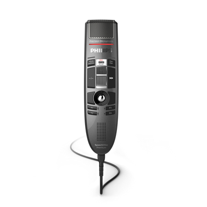 Philips SpeechMike Premium Dictation Microphone LFH3510 - Slide Switch