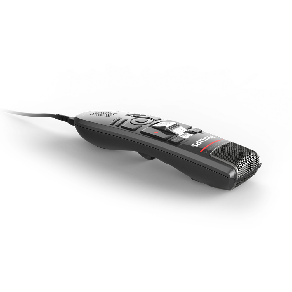 Microphone de dictée SpeechMike Premium Touch SMP3710 - interrupteur à glissière