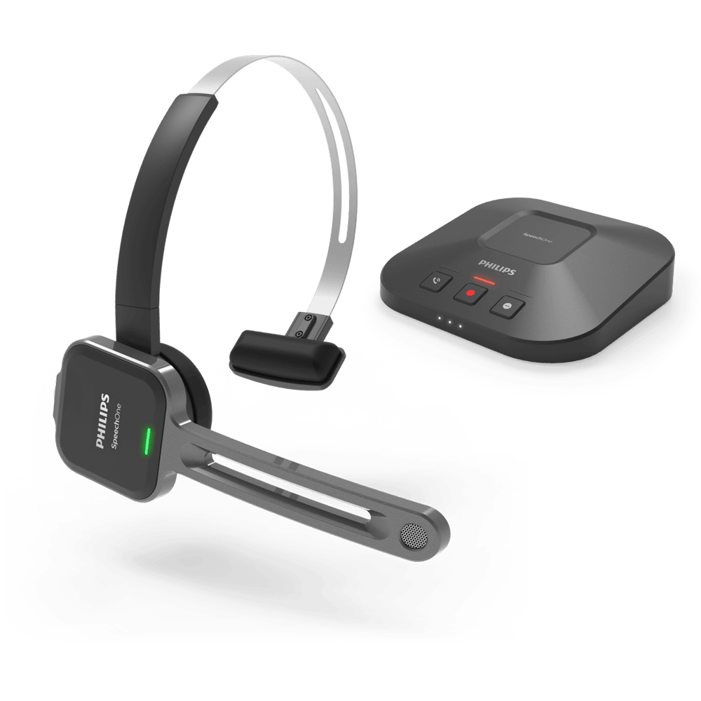 Philips SpeechOne PSM6300 Wireless Dictation Headset - DigiBox.ca