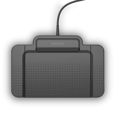 Philips ACC2310 USB Transcription Foot Control - DigiBox.ca