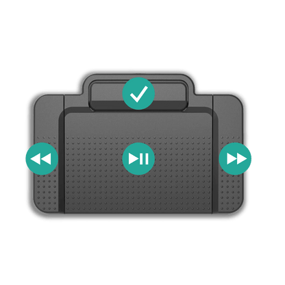 Philips USB Transcription Foot Control ACC2330 - DigiBox.ca