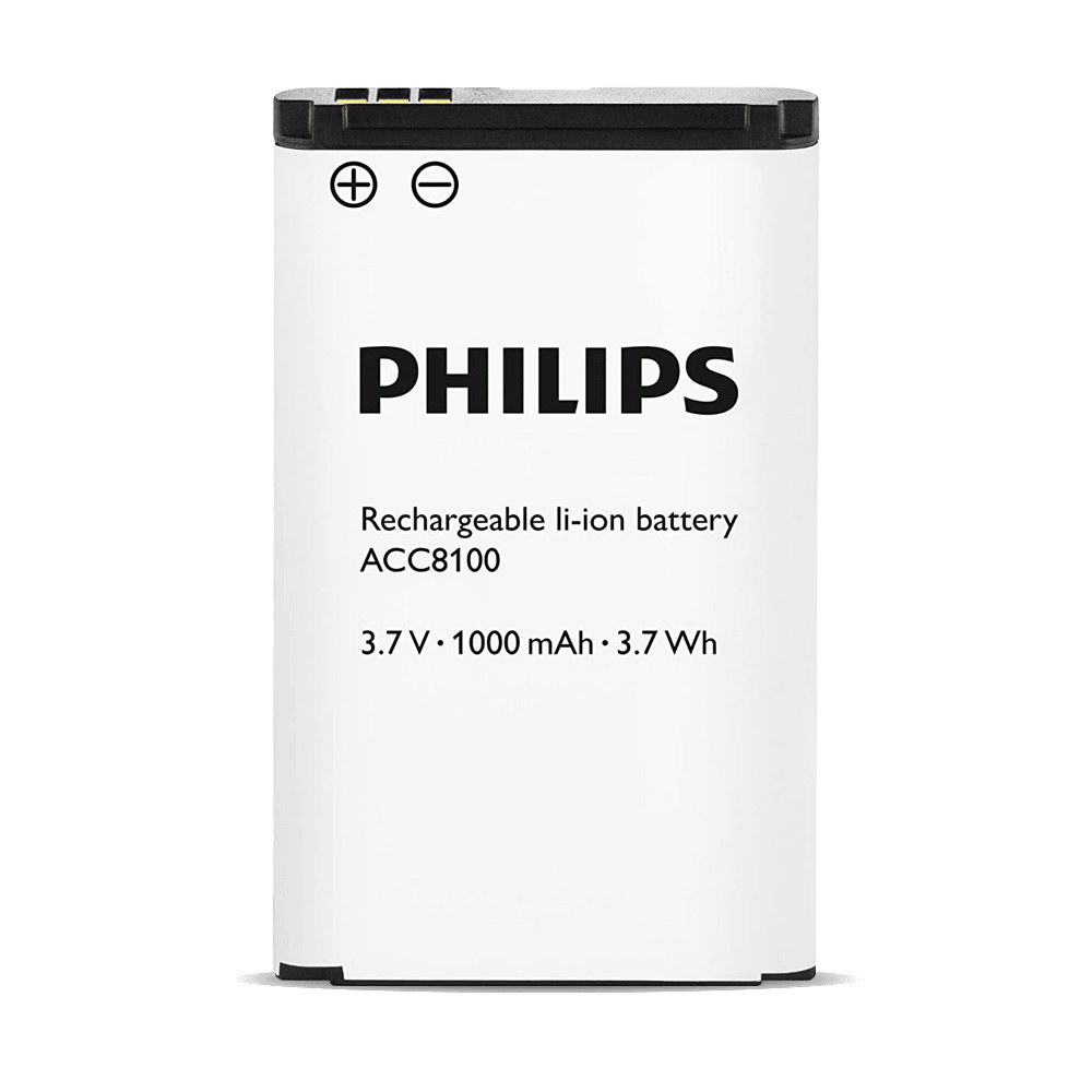 Philips Rechargeable li-ion Battery ACC8100 - DigiBox.ca