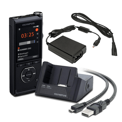 Olympus DS-9000 Digital Voice Recorder Bundle - DigiBox.ca