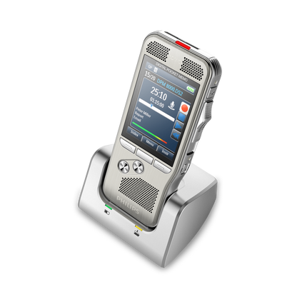 Philips PocketMemo Slide Switch Voice Recorder With Barcode Reader DPM8500