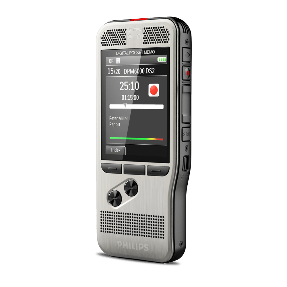 Philips DPM6000 Pocket Memo Voice Recorder - DigiBox.ca