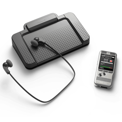 Philips DPM6700 Pocket Memo Dictation and Transcription Set - DigiBox.ca