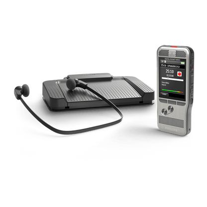 Philips DPM6700 Pocket Memo Dictation and Transcription Set - DigiBox.ca