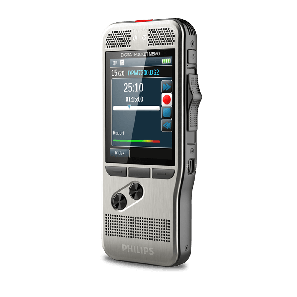 Philips DPM7000 Pocket Memo Voice Recorder - DigiBox.ca