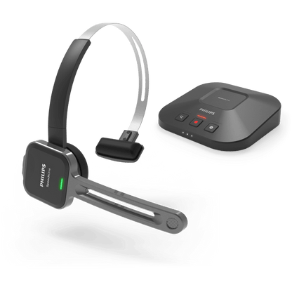 Philips SpeechOne PSM6300 Wireless Dictation Headset - DigiBox.ca